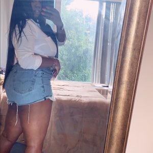 Levi vintage jean shorts